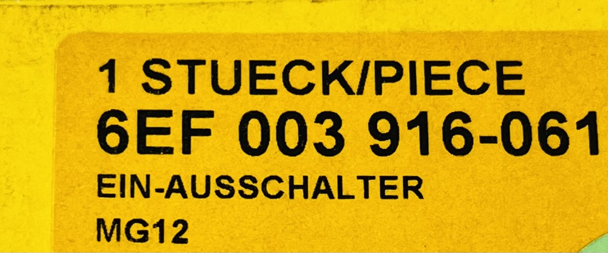 Hella Ein/ Ausschalter - 6EF003916-061 - Druckschalter - Grün - MG12