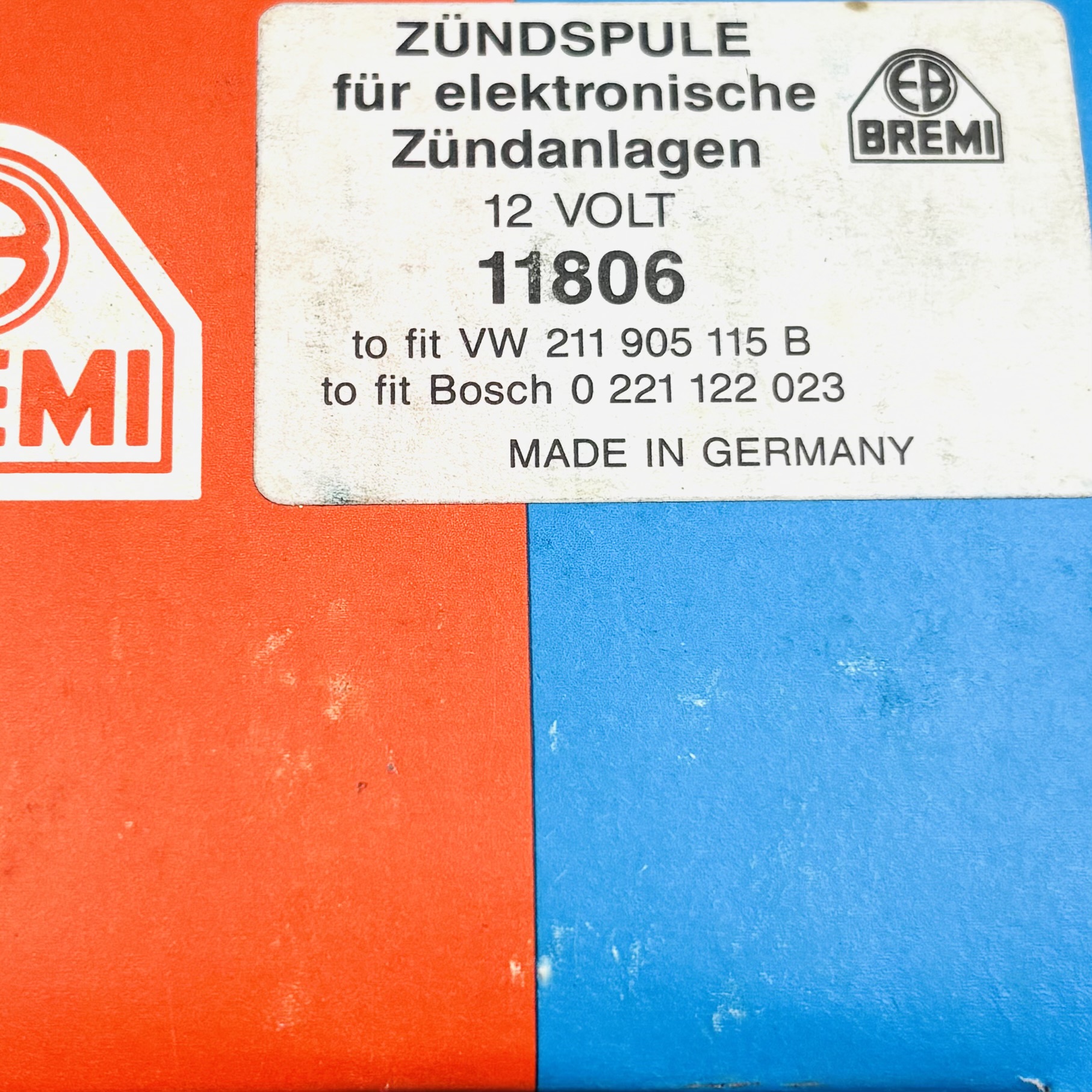 Bremi Zündspule 11806