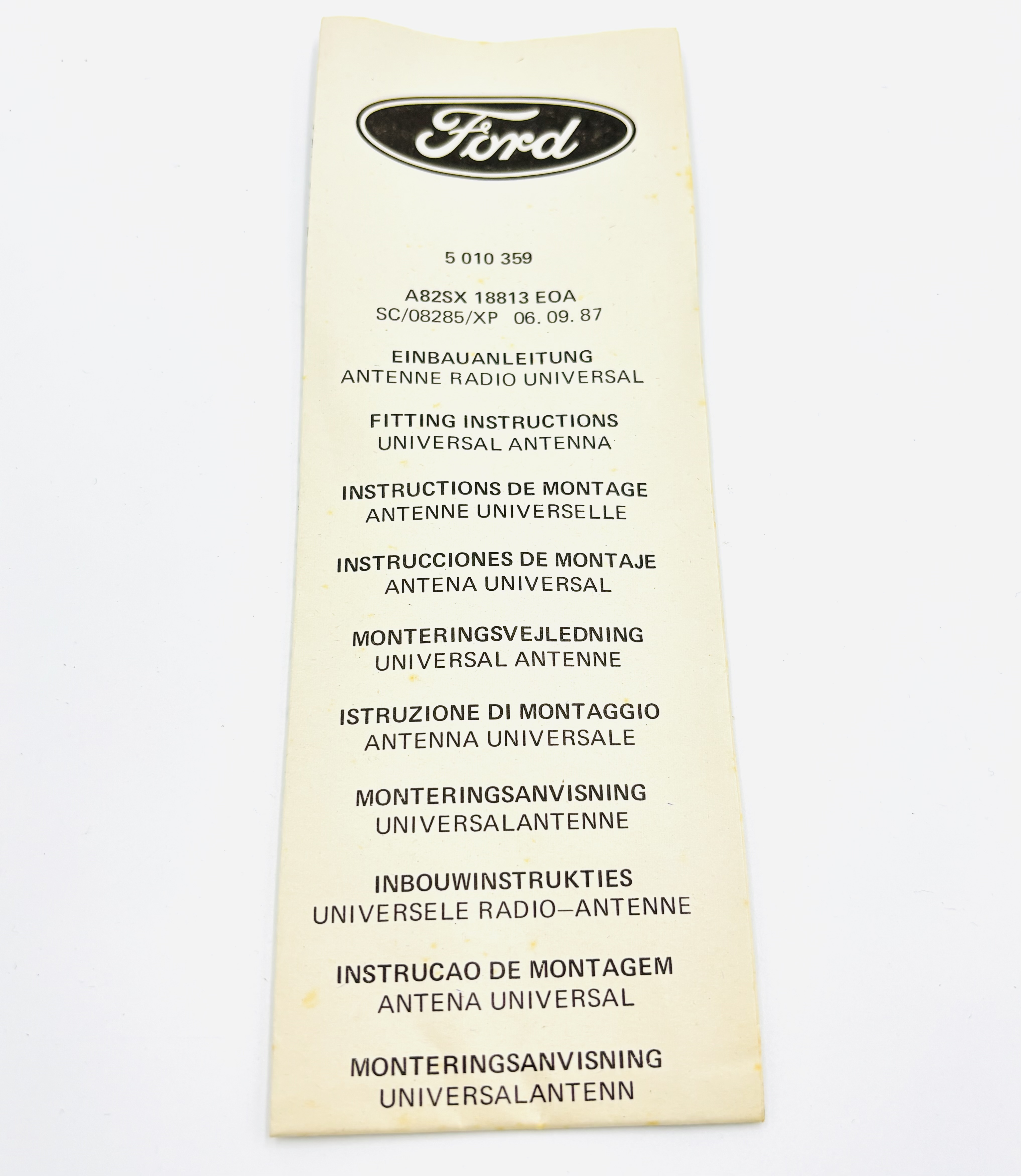 Ford Teleskopantenne 5010546 - A82SX18813FA