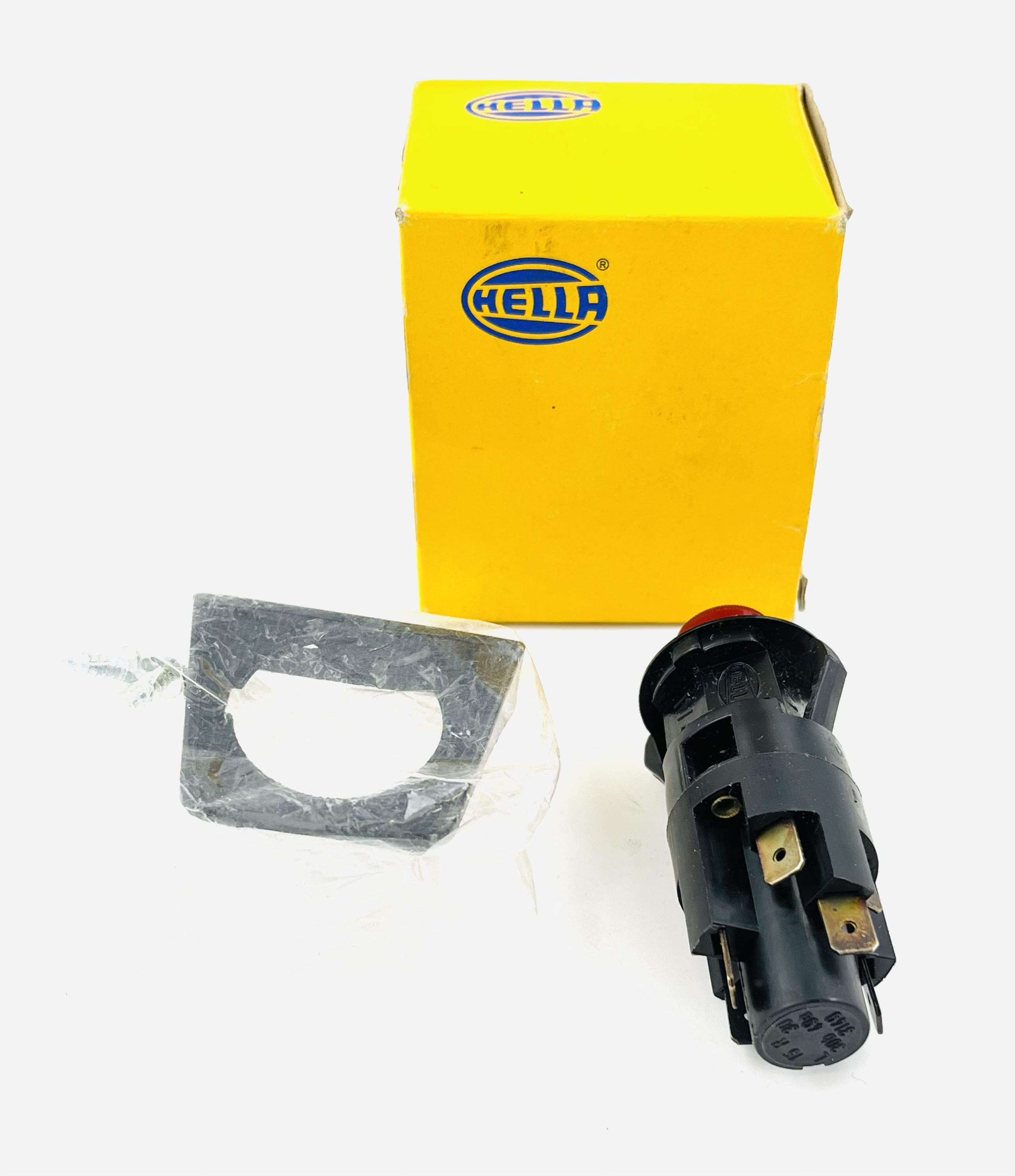 Hella Warnblinklicht-Schalter - 6HF001579-041 - Mit Halter  