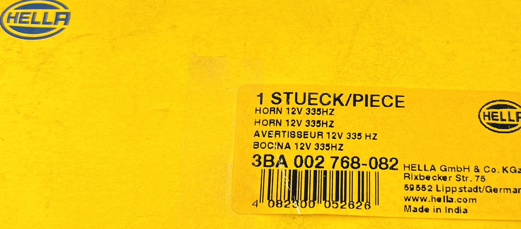 Hella Horn 3BA002768-082