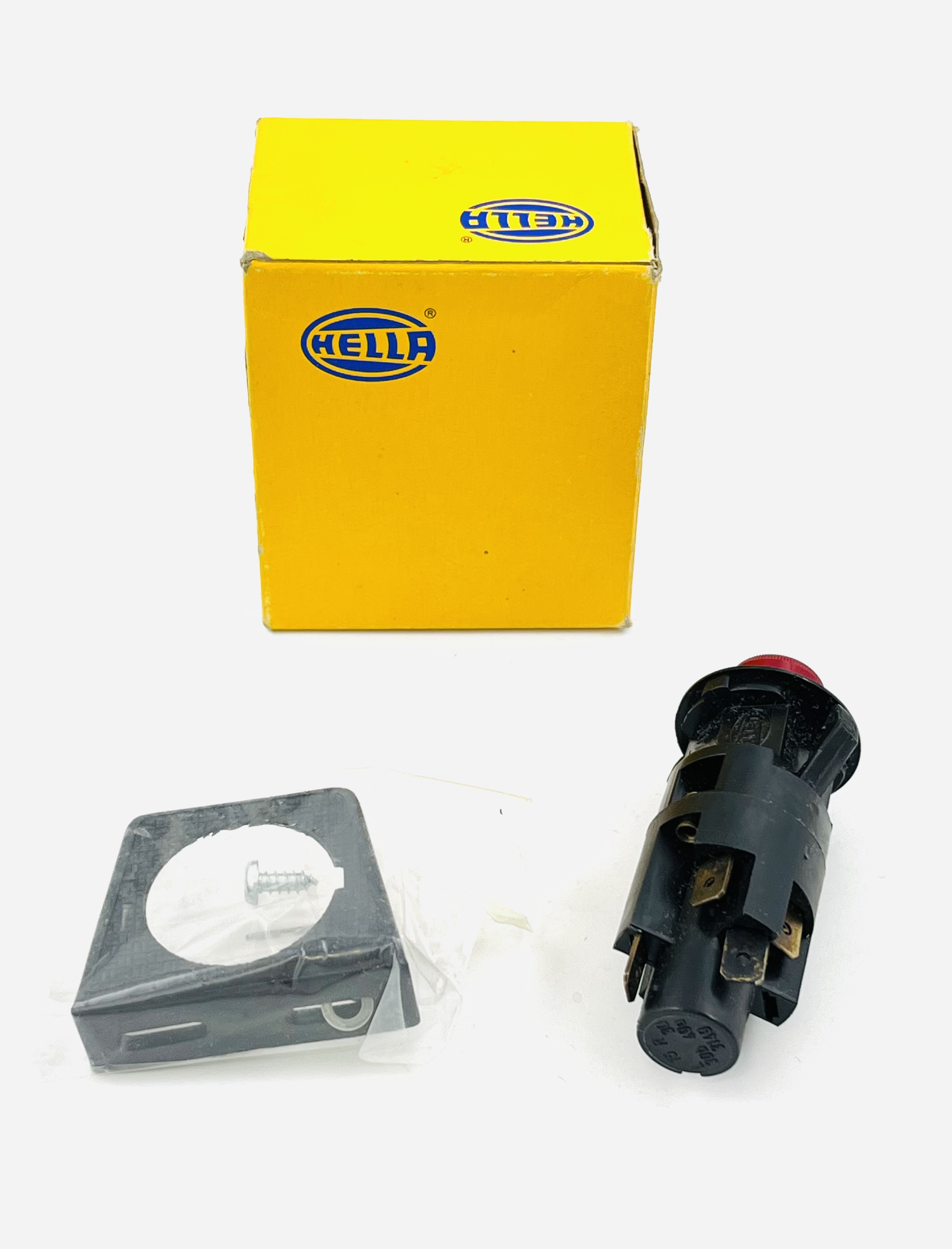 Hella Warnblinklicht-Schalter - 6HF001579-052 - Mit Halter 