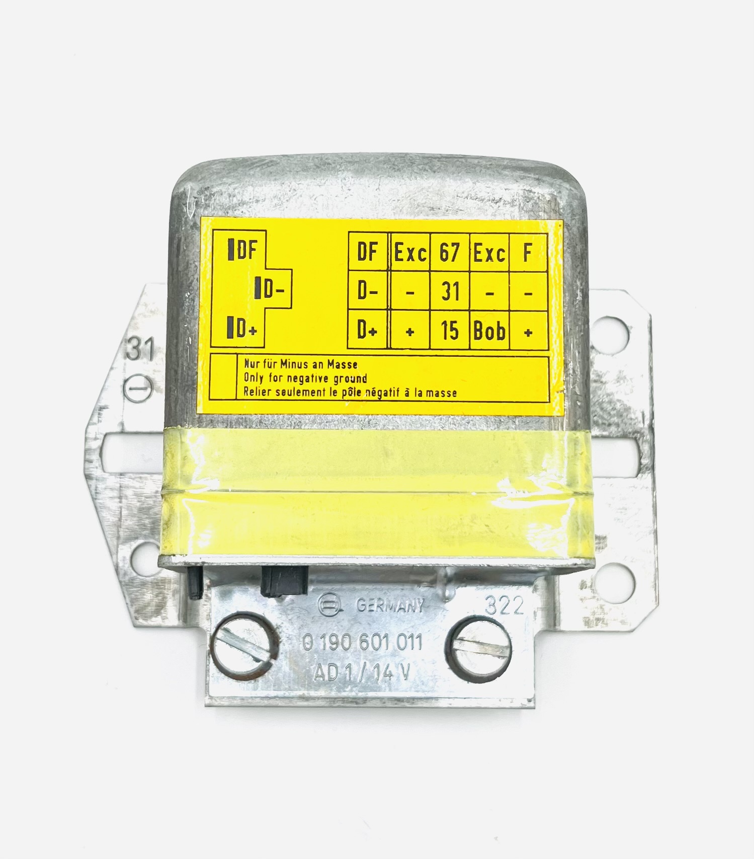 Bosch Lichtmaschinenregler 0190601011