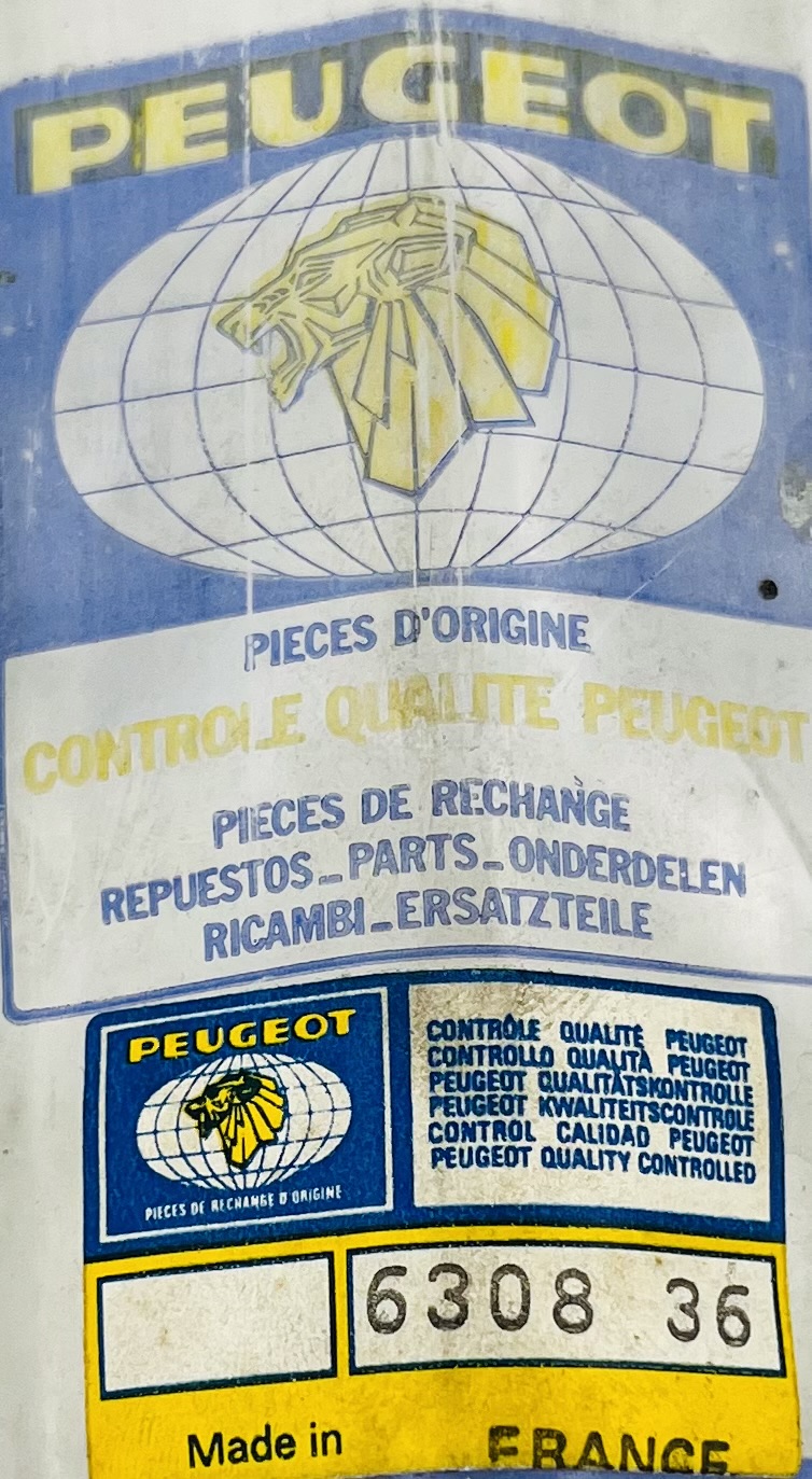 Peugeot Lichtscheibe 6308.36