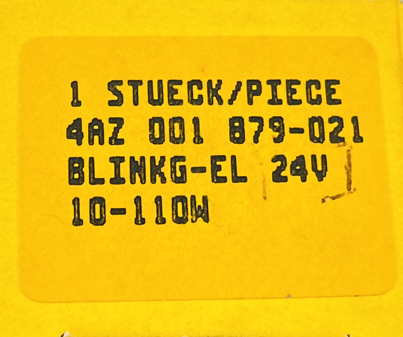 Hella Blinkgeber 4AZ001879-021