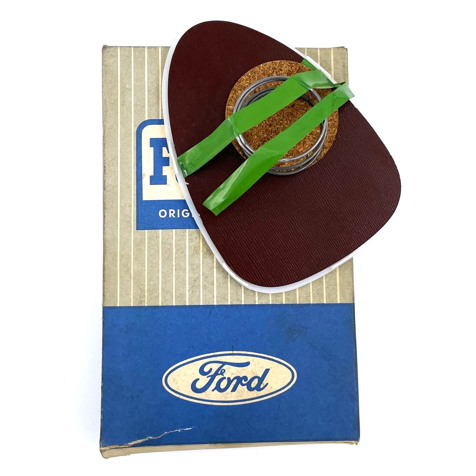 Ford Außenspiegelglas mit Einfassungsring