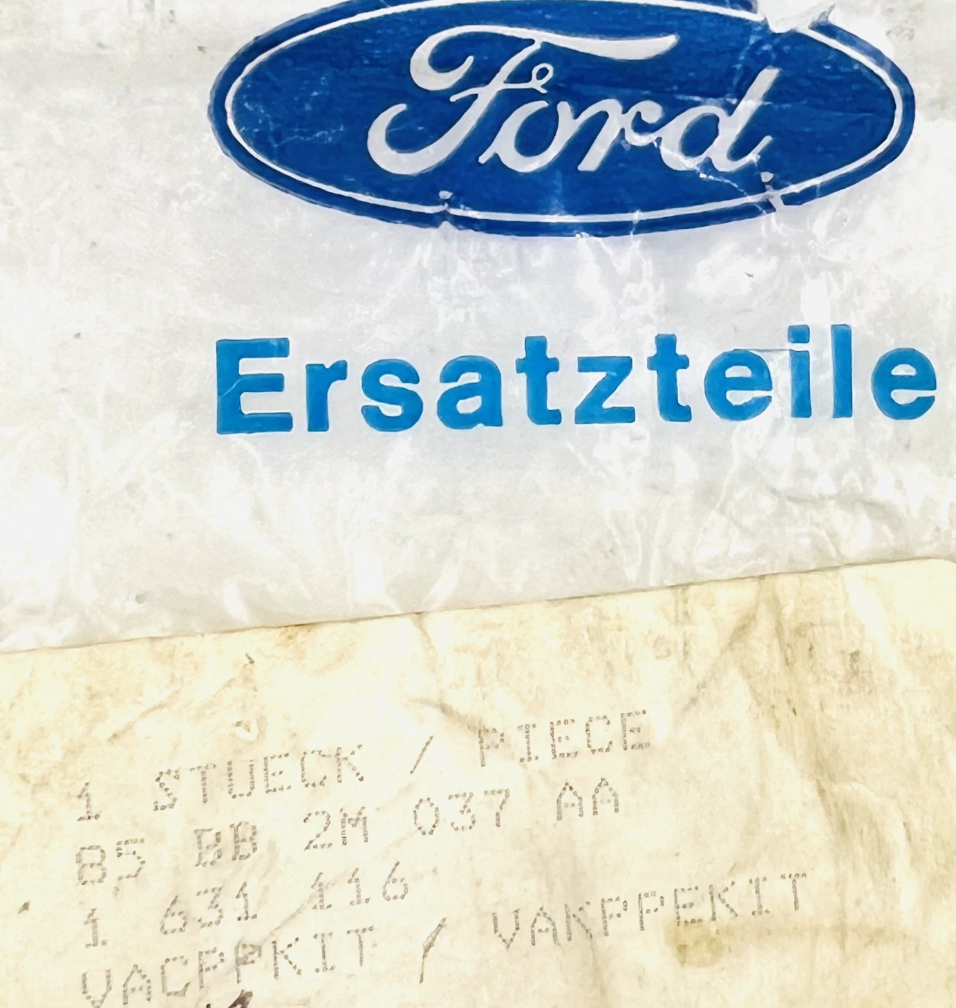 Ford Befestigungssatz Vakuumpumpe 1631116