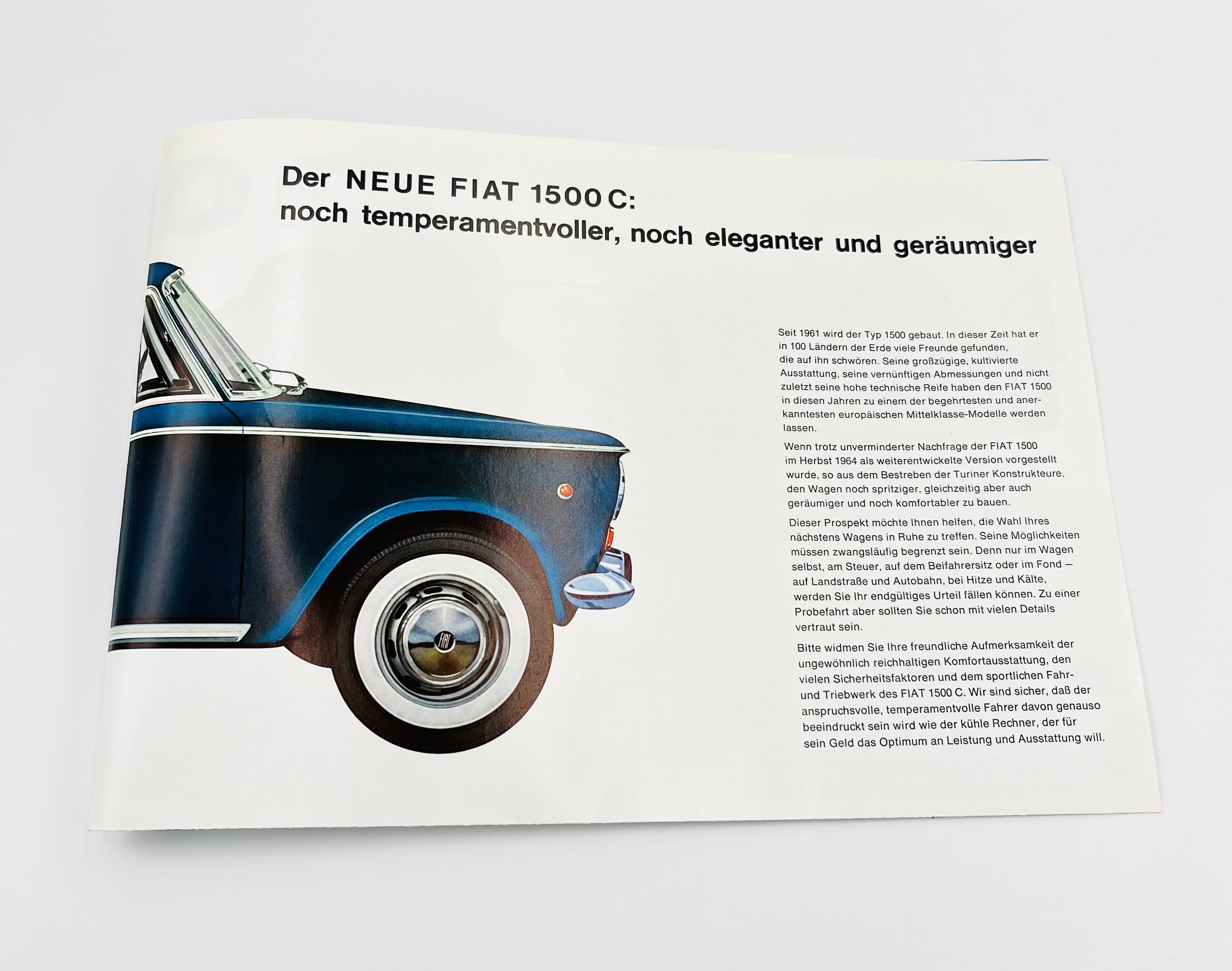 Fiat 1500C Prospekt 