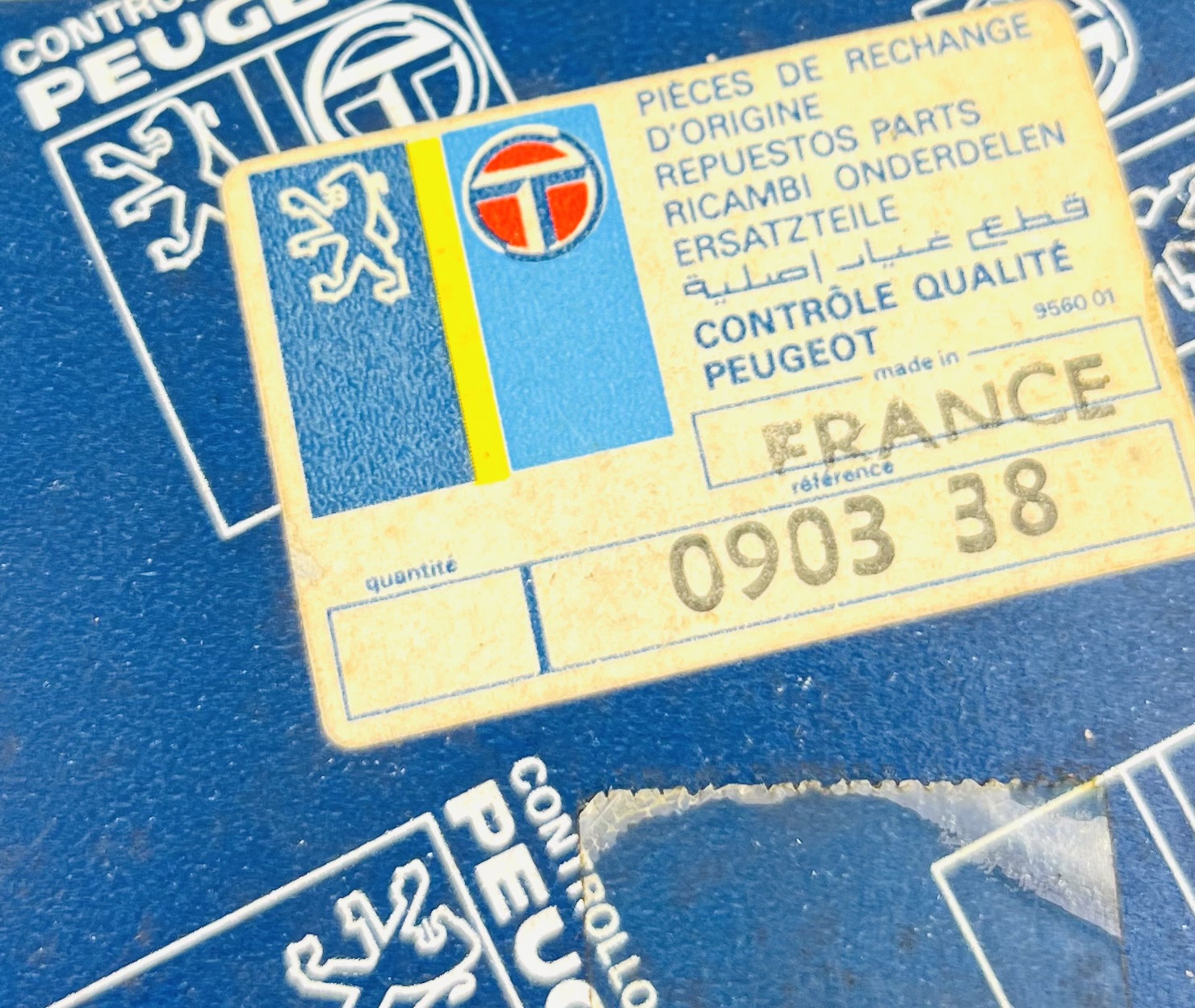 Peugeot Kipphebel 0903.38