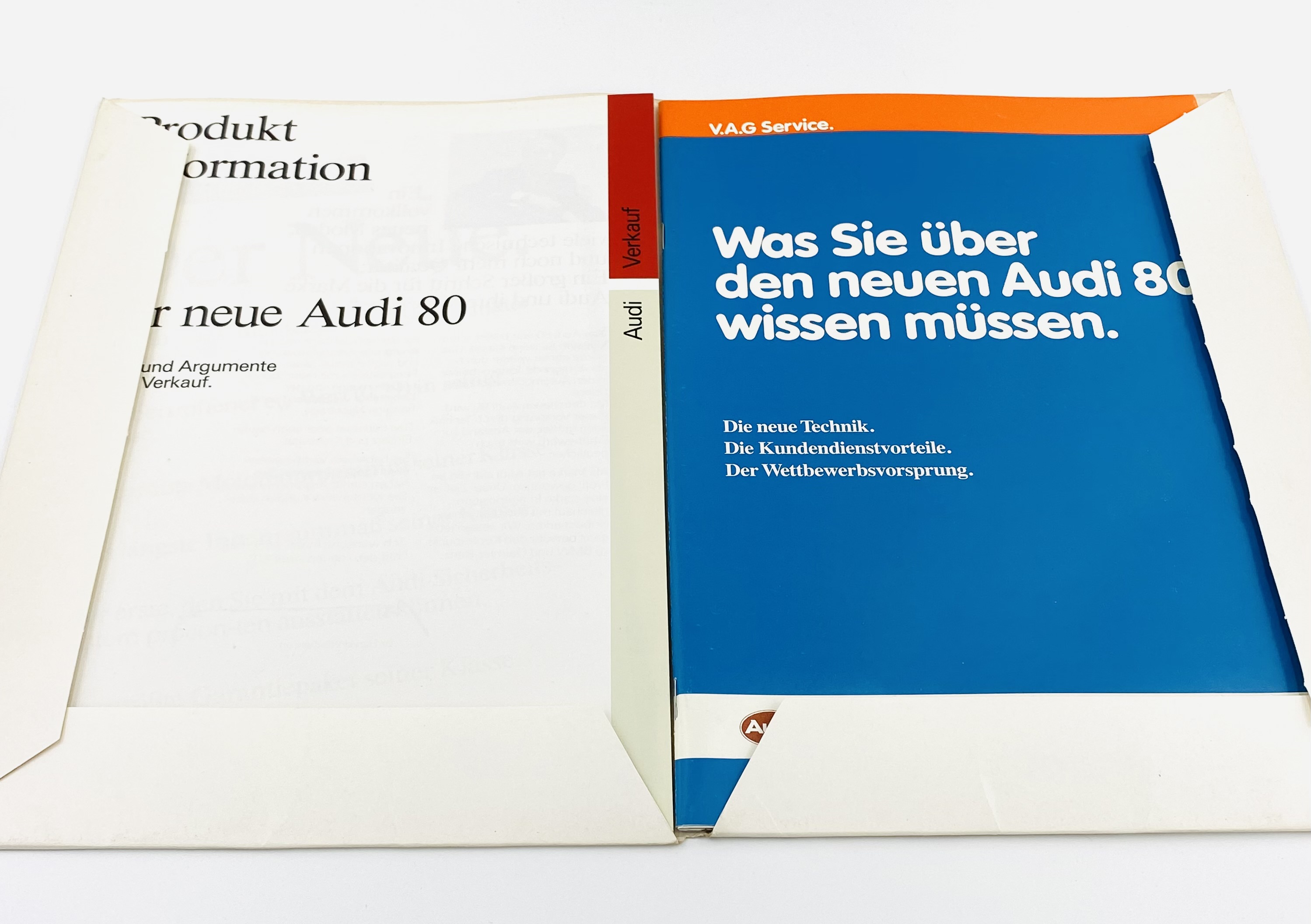 Der neue Audi 80 - Verkäufer Prospekt 