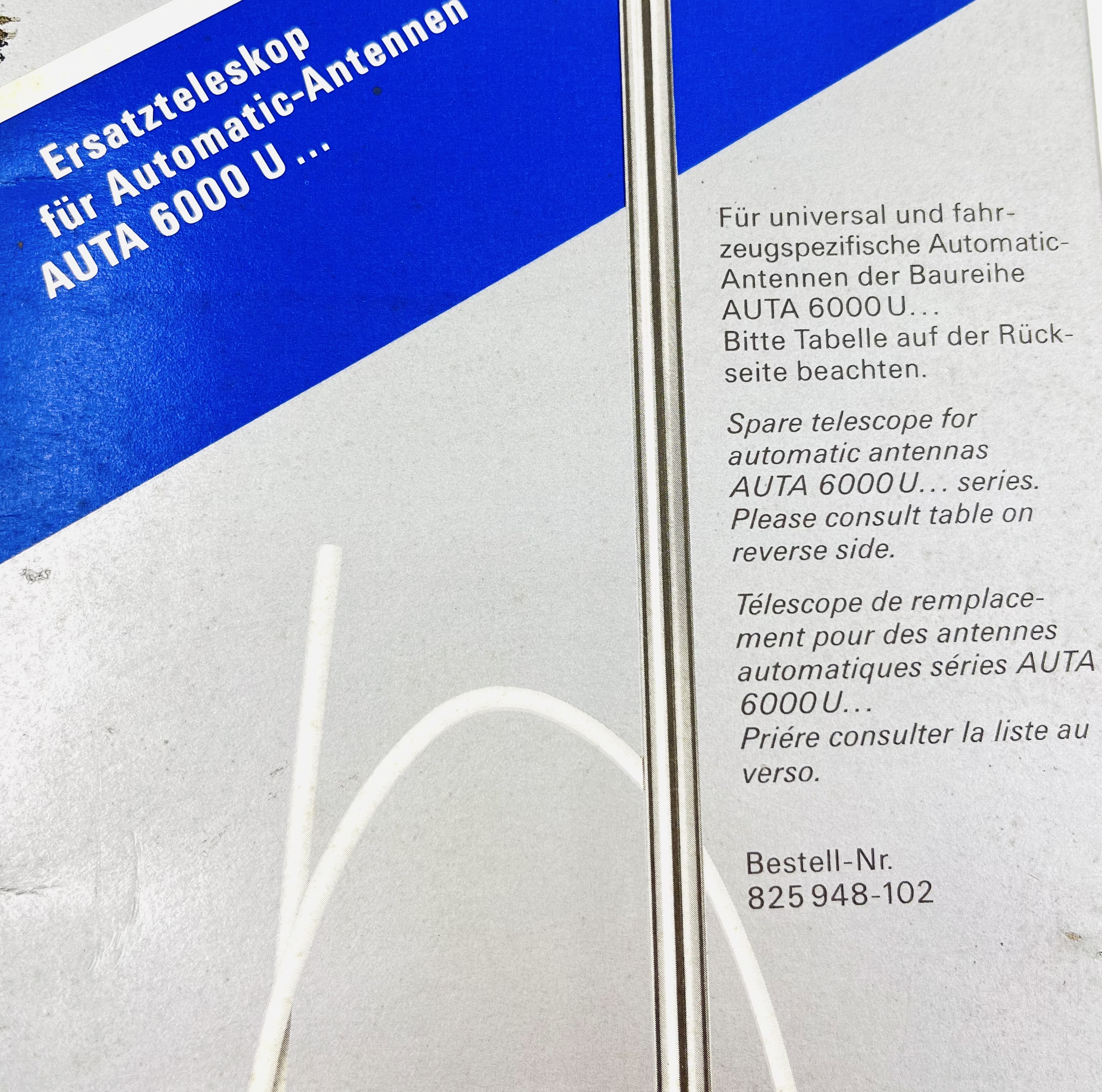 Hirschmann Ersatzteleskop Auta 6000U 