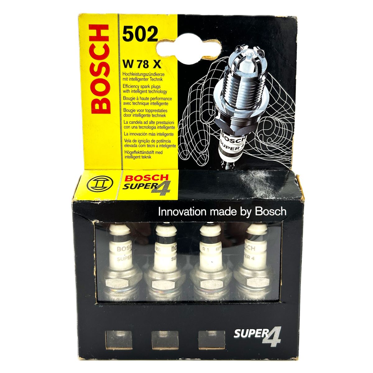 Bosch Super 4 Zündkerzen-Set 4 0241232812 W78X